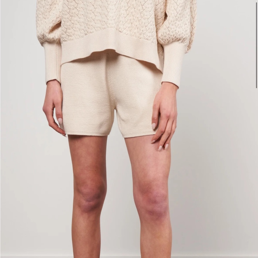 Mr Mittens Lounge Shorts - Ivory